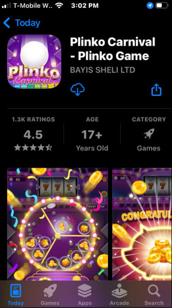 Plinko Game App