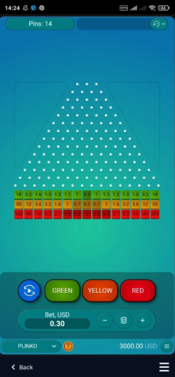 Plinko Ball Interface